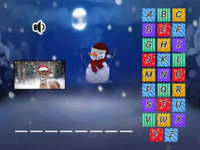 Christmas Hangman Game