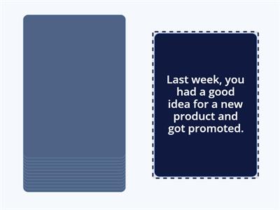 Third conditional Speaking practice 