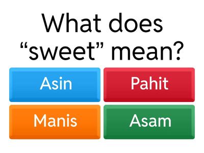 Pilih jawaban yang paling tepat!