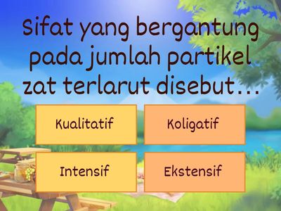 SIFAT KOLIGATIF LARUTAN