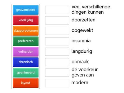 Woordenschat Nederlands 
