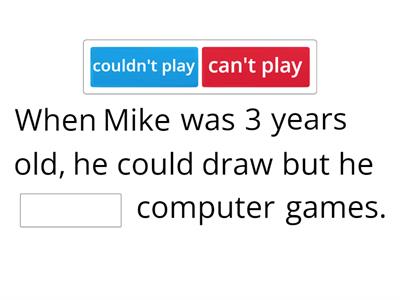 Can, Could, Be Able To