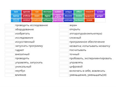 Destination B1 Unit 18 Topic vocabulary