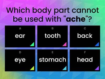 Health and medicine quiz