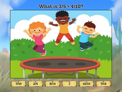 Adding and subtracting fractions whose denominators are multiples