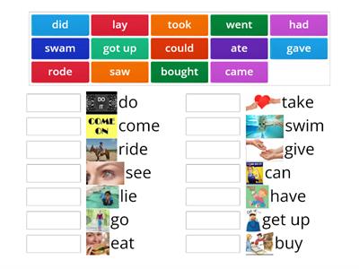 Irregular verbs