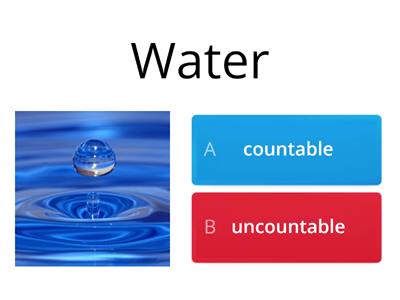 Countable and uncountable