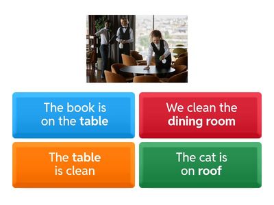 Select according to the image