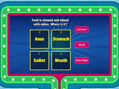 Gameshow quiz: Digestive System