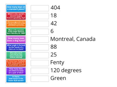 General Questions Quiz