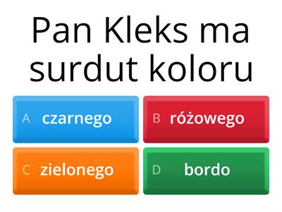 Pan kleks