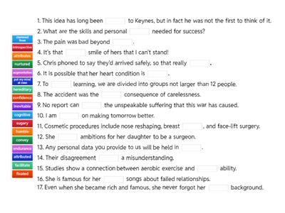 C1 vocabulary