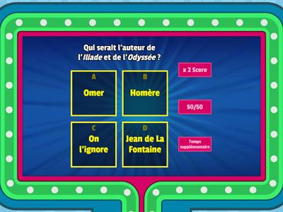 Quiz Guerre de Troie 