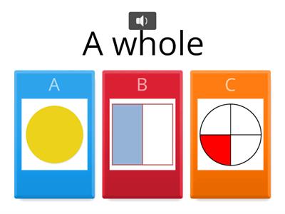 whole, half and quarter