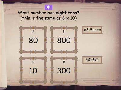 Place Value 3-5 (Quiz)