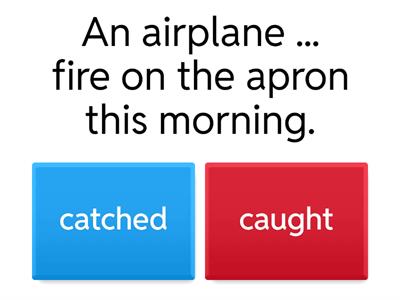 Past Simple - irregular verbs
