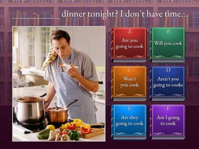 Future: Will, Going to, Present/Continuous