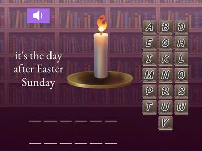 Easter Crosswords