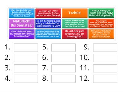 Fit in Deutsch A2 Dialog