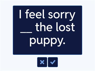 Prepositions 6th grade ESL