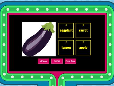 fruits and vegetables airplane