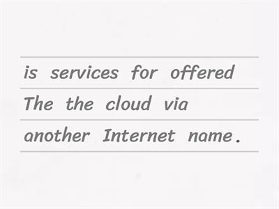 Learning Aim A - Cloud Storage & Computing