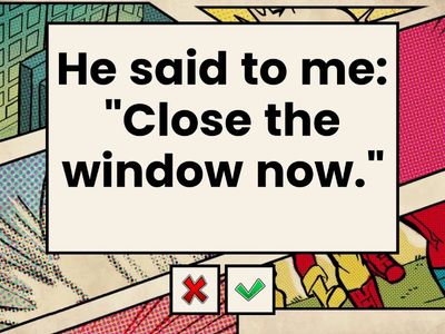 Изменить прямую речь на косвенную речь