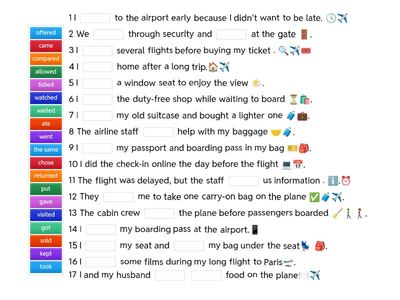 Complete the sentences