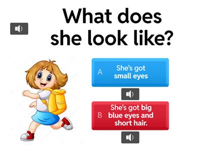 What does she look like?