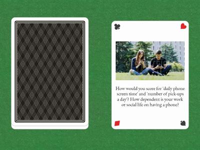 Advanced B, unit 6 B. speaking