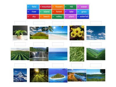 GW A2 Unit 7 The natural world