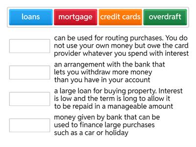 Borrowing Money Key Term