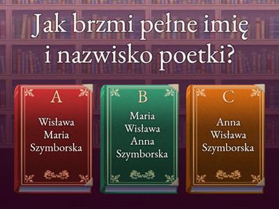  Quiz Wisława Szymborska