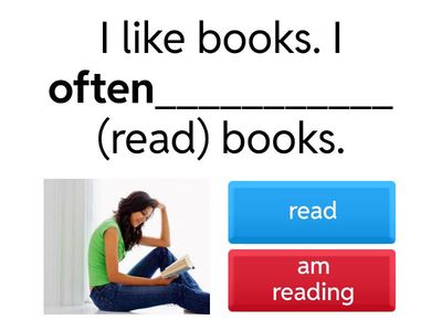 Present Simple vs. Present Continuous