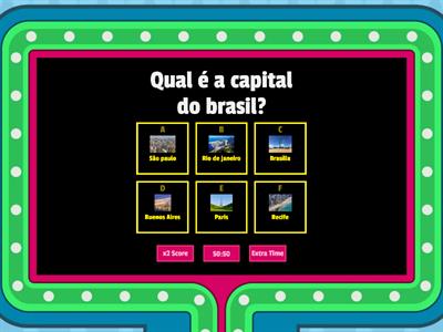 Quiz de conhecimentos gerais