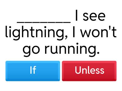 Conditionals: if, unless