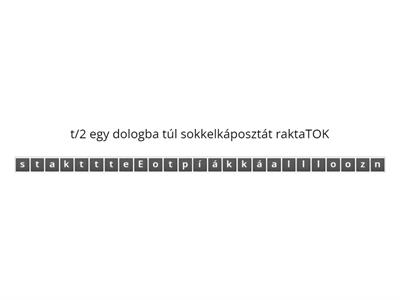 találd ki a szót!