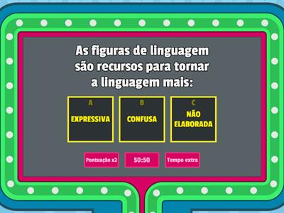 Revisão P1: figuras de linguagem (metáfora, comparação, hipérbole, personificação)