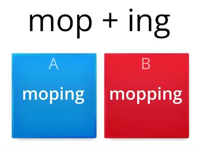 Doubling Rule add ing