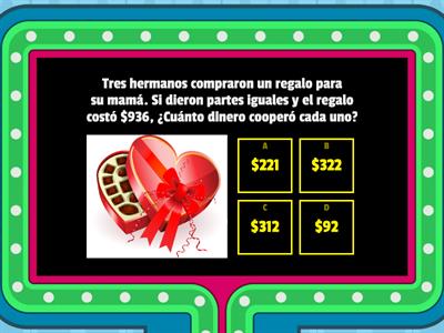 RAZONAMIENTO MATEMÁTICO 4° GRADO