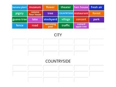 City and Countryside (Brazil - Northeast Region)