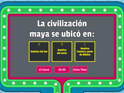  Los mayas 4to básico