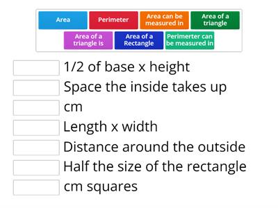 area/ perimeter