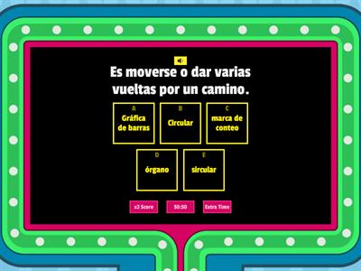 Palabras de la Semana 9 (Q1W9) - GAME SHOW