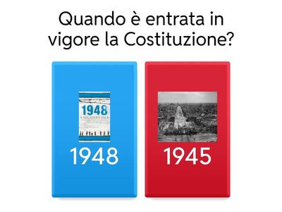 La Costituzione
