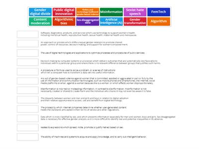 Glossary: Gender and Technology