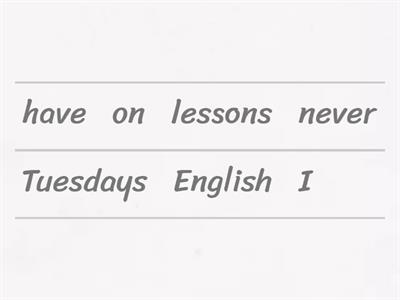 Unit 6 - 2nd level - Grammar Check 1