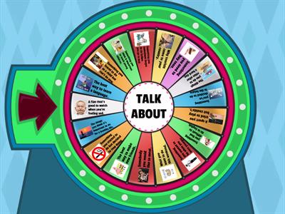 Speaking Wheel - Teaching resources