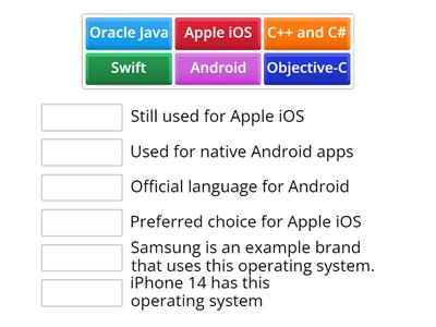 Programming Languages and Operating Systems