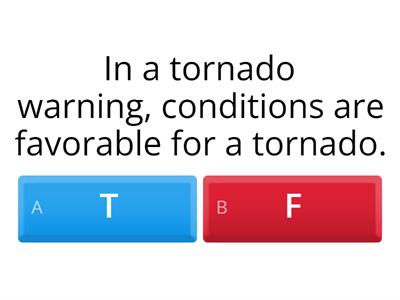 Tornado statment